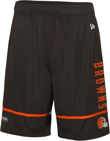 New Era NFL Men's Rusher Training Shorts, Cleveland Browns, Small in Saudi Arabia