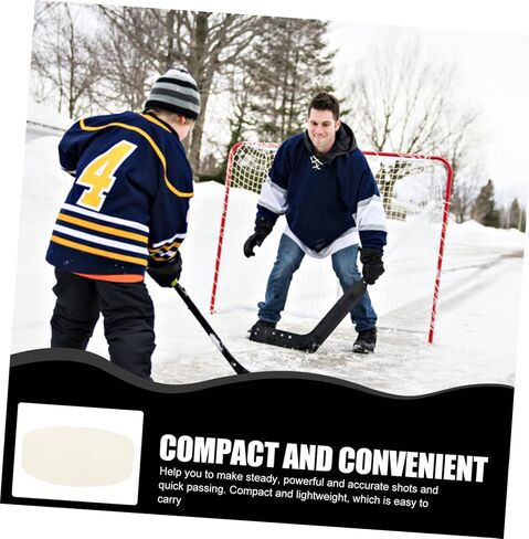 BESPORTBLE 2pcs Hockey Puck Ice Hockey Practice Ball Training Puck High Hardness for Boys and Girls Adults in Kuwait
