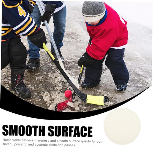 BESPORTBLE 2pcs Hockey Puck Ice Hockey Practice Ball Training Puck High Hardness for Boys and Girls Adults in Kuwait