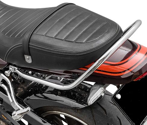 Motorcycle Rear Passenger Hand Grab Bars Compatible with Z900RS Z900 RS ABS/SE/Cafe 2018 2019 2020 2021 2022 2023 2024 2025, Back Steel Handle Bar Grab Rail Seat Rail, Chrome in Saudi Arabia