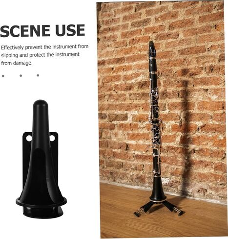 Wall-mounted Clarinet Stand and Flute Holder Dual-use Hanging Rack for Woodwind Instruments Adjustable Bracket Storage for Clarinet and Saxophone in Saudi Arabia