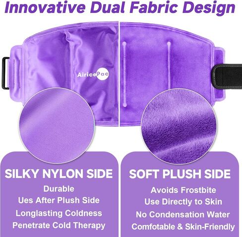 Large Ice Pack for Injuries Reusable Gel for Lower Back, Cold Packs Wrap for Shoulder, Knee, Elbow, Hip, Leg, Soft Cold Compress,16 × 9" in Kuwait