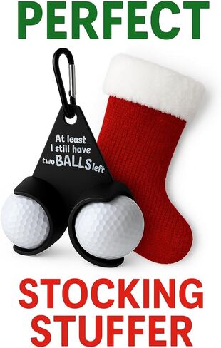 Fore Laughs Golf Ball Holder with Clip – Funny Golf Gift for Men, Stocking Stuffer & Gag Gift Accessory for Golfers in Saudi Arabia