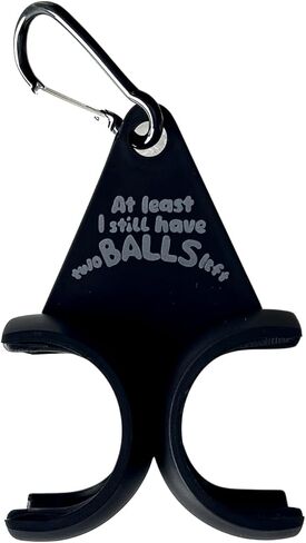 Fore Laughs Golf Ball Holder with Clip – Funny Golf Gift for Men, Stocking Stuffer & Gag Gift Accessory for Golfers in Saudi Arabia