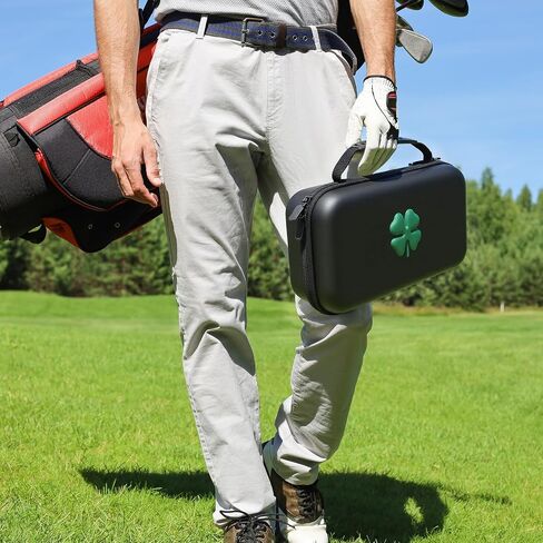 Golf Glove Holder Case with Glove Shaper - Golf Accessories Organizer for Men & Women, Premium Protective Storage Case with Carabiner Fits Golf Bags, Golf Gifts for Men in Saudi Arabia