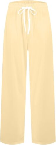 Men's Joggers Sweatpants Loose Fit Casual Pants Workout Straight Wide Leg Drawstring Running Pants with Pockets in Saudi Arabia