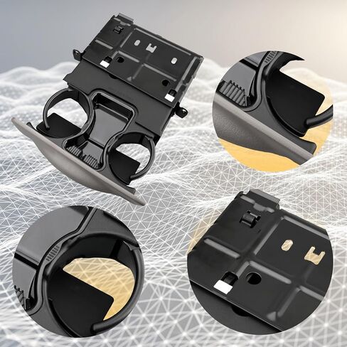 YC3Z-2513560-CAB Brown Dashboard Cup Holder Compatible with F-250 F-350 F-450 F-550 Super Duty 1999-2004 Excursion 2000-2004 in Saudi Arabia