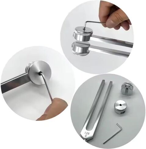 Medical Tuning Fork, 128Hz Frequency, Aluminum Alloy, Professional Grade for Medical Staff in Saudi Arabia