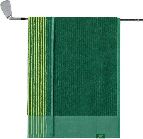 Handy Picks Caddie Golf Towel, Extra Large 44" x 22" Caddy Towel for Tour Professionals, Selected Soft Cotton, Absorbent with Professional Edge Finishing (White, Pack of 1) in Kuwait
