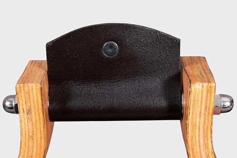 HILASON Oakwood Horse Saddle Stirrups Pair W/Leather Bottom Western | Aluminum Wooden Endurance Angled Padded in Saudi Arabia
