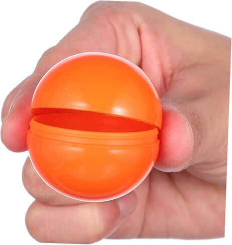 20pcs Raffle Bingo Balls: Party Game Balls Prize Draw Spheres Mini Plastic Balls For Game Night Large Group Activities Orange in Saudi Arabia