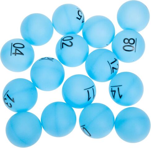 16pcs Bingo Balls for Lottery Games Raffles and Party Activities Entertainment Sphere Balls for Adults in Saudi Arabia