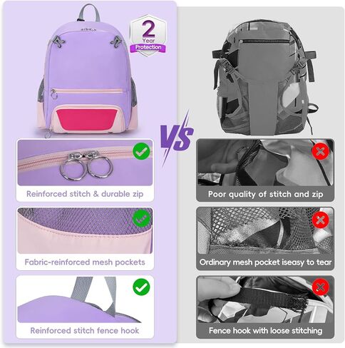 2025 Youth Baseball & Softball Bag | Ultra-Light Tball Backpack with Shoe Compartment & Helmet Holder | Skin-Soft Fabric in Saudi Arabia