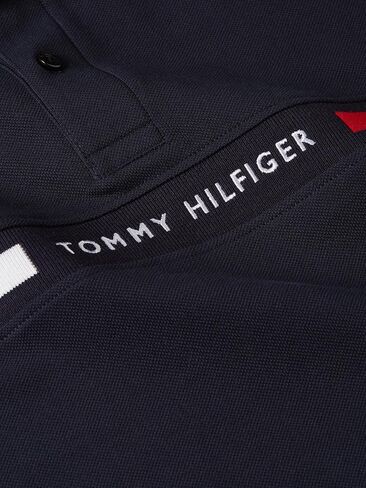 Tommy Hilfiger Men's Short Sleeve Casual Polo Shirts in Regular Fit with Chest Logo Designs in Saudi Arabia