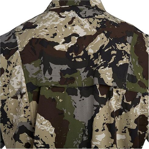 Pnuma Outdoors Shooter Shirt Short Sleeve, Stretch Polyester, Zippered Pockets, Odor Control in Saudi Arabia
