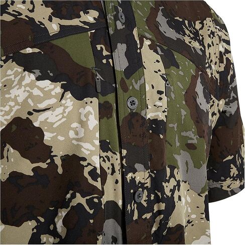 Pnuma Outdoors Shooter Shirt Short Sleeve, Stretch Polyester, Zippered Pockets, Odor Control in Saudi Arabia