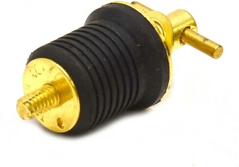 Moeller Boat Bailer Drain Plug 020899-10 | 1 Inch Turn-Tite Brass in Saudi Arabia
