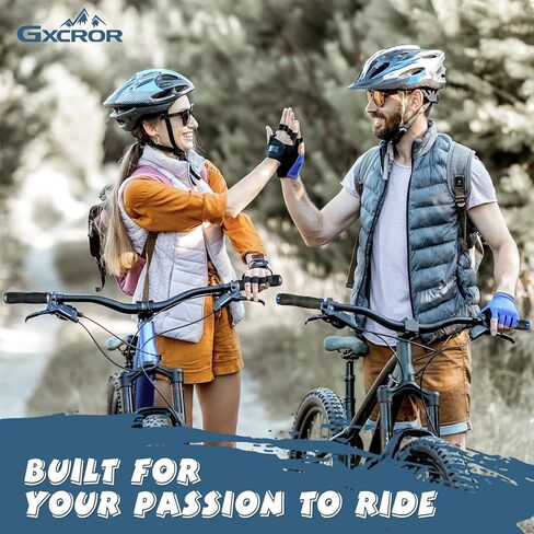 GXCROR Ergonomic Bike Handlebar Grips, Double Lock, Non-Slip Rubber, Universal 22.2mm, for MTB E-Bike in Kuwait