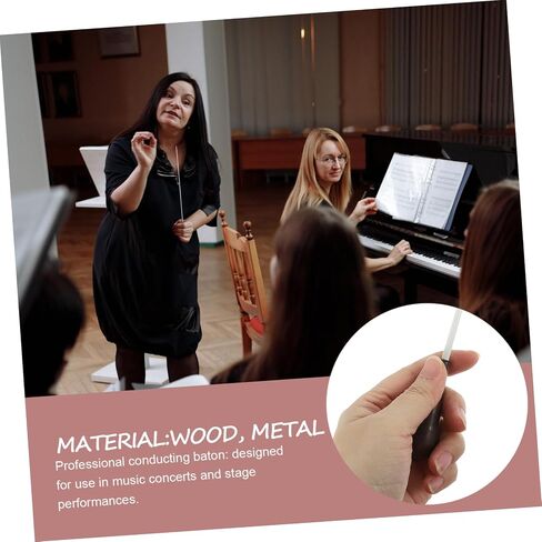 DECHOUS Professional Conductor Handle for Music Concerts and Stage and Comfortable Grip Unique Grain Design in Saudi Arabia
