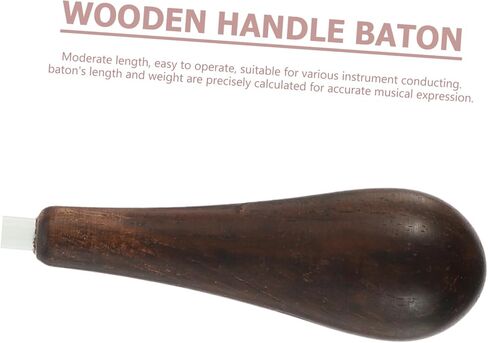 DECHOUS Professional Conductor Handle for Music Concerts and Stage and Comfortable Grip Unique Grain Design in Saudi Arabia