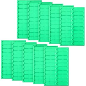 Remerry 10 Pcs Stackable Microscope Slide Tray Set 30cm x 20 cm Plastic Microscope Slide Secure Anti-Slip 20 Capacity Per Tray (Multicolor) in Saudi Arabia