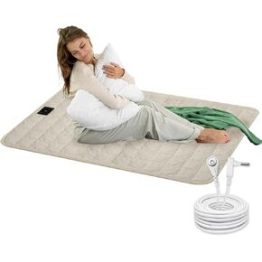 حصيرة التأريض ، وسادة تأريض القطن 35 × 50 بوصة ، مع ألياف فضية ، حصيرة تأريض للسرير ، يحسن صحة النوم ، الرمادي in Kuwait