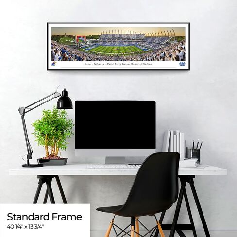 Kansas Jayhawks Football - Unframed Poster by Blakeway Panoramas in Saudi Arabia