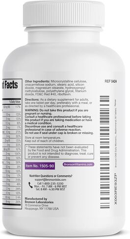 Bronson ONE Daily Women’s 50+ Complete Multivitamin Multimineral, 90 Tablets in Saudi Arabia