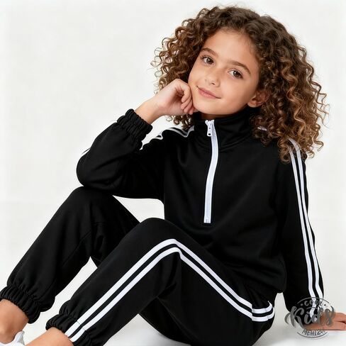 Boys Little Kids Spring Autumn New Long Sleeve Pants Casual Simple Cool Daily Wear Two Pieces in Saudi Arabia