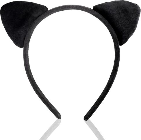Leopard Cheetah Ears Headband for Women Girls Cute Cat Hairband Halloween Costume Party Accessories in Saudi Arabia