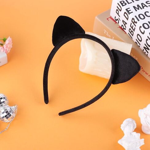 Leopard Cheetah Ears Headband for Women Girls Cute Cat Hairband Halloween Costume Party Accessories in Saudi Arabia