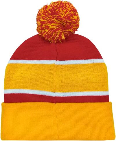قبعة City Beanie Knit مع قبعة شتوية ذات أساور شتوية هدية لمحبي الرياضة للرجال والنساء in Kuwait