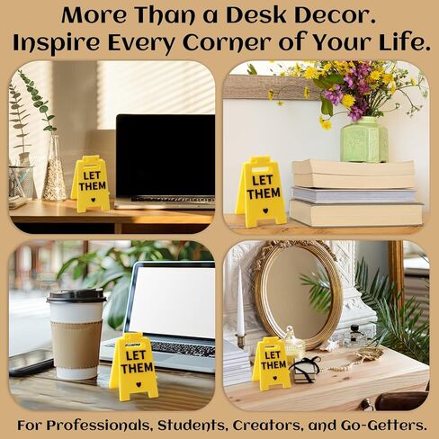 قطعة واحدة من لافتة مكتب محفزة بحذر، هدية مزحة مضحكة لديكور مكتب المكتب، مطبوعة ثلاثية الأبعاد محفزة بشكل مبالغ فيه لا تقترب من علامات التحذير، زخرفة سطح المكتب الفكاهة (تحذير مبالغ فيه) in Kuwait