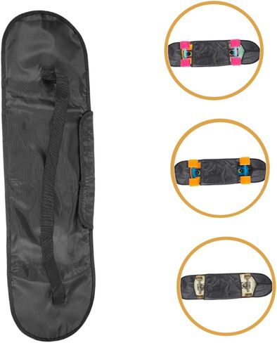 DECHOUS 80CM Skateboard Bag Adjustable Strap Multi-Functional Portable Skateboard Sling Sturdy Outdoor Sports Backpack for Travel and Skateboarding in Saudi Arabia