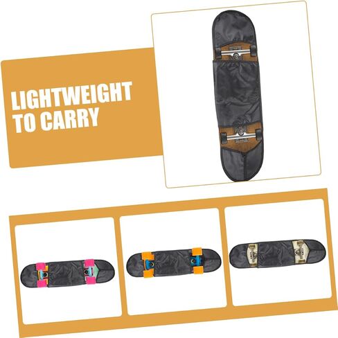 DECHOUS 80CM Skateboard Bag Adjustable Strap Multi-Functional Portable Skateboard Sling Sturdy Outdoor Sports Backpack for Travel and Skateboarding in Saudi Arabia