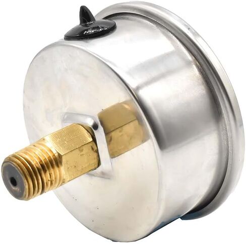 Interstate Pneumatics G7122-2500 Oil Filled Pressure Gauge 2500 PSI 2-1/2 Inch Dial 1/4 Inch NPT Rear Mount in Saudi Arabia