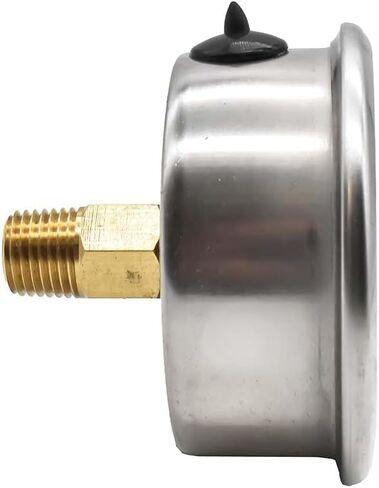 Interstate Pneumatics G7122-2500 Oil Filled Pressure Gauge 2500 PSI 2-1/2 Inch Dial 1/4 Inch NPT Rear Mount in Saudi Arabia