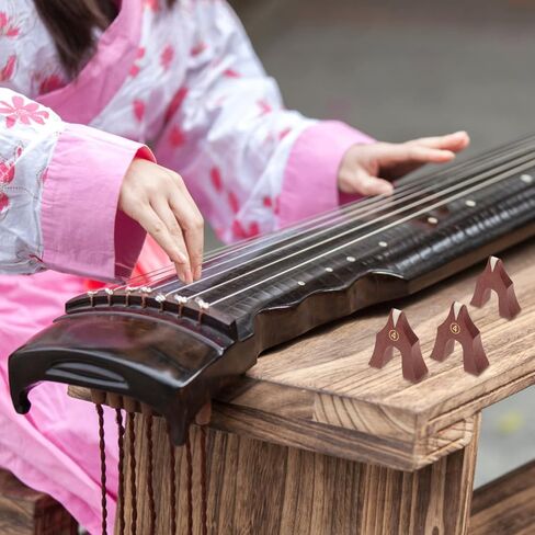 21 قطعة من جسور Guzheng الخشبية من Kisangel خفيفة الوزن وسهلة التركيب، ملحقات Guzheng لتعزيز الأخشاب واستبدال الأجزاء القديمة in Saudi Arabia