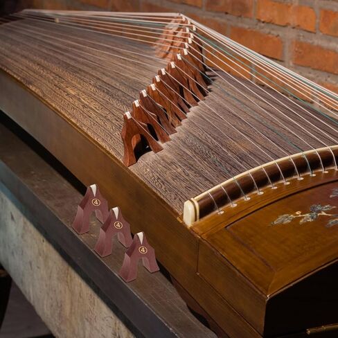 21 قطعة من جسور Guzheng الخشبية من Kisangel خفيفة الوزن وسهلة التركيب، ملحقات Guzheng لتعزيز الأخشاب واستبدال الأجزاء القديمة in Saudi Arabia