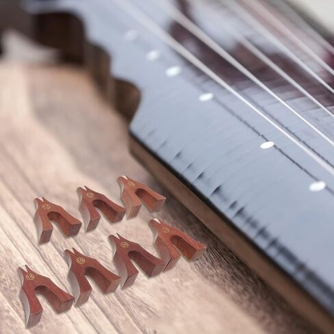21 قطعة من جسور Guzheng الخشبية من Kisangel خفيفة الوزن وسهلة التركيب، ملحقات Guzheng لتعزيز الأخشاب واستبدال الأجزاء القديمة in Saudi Arabia