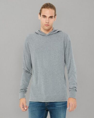 بيلا + كانفاس للجنسين هوديي بأكمام طويلة 2XL HEATHER TRUE ROY in Kuwait