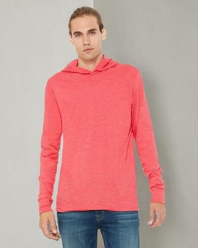 بيلا + كانفاس للجنسين هوديي بأكمام طويلة 2XL HEATHER TRUE ROY in Kuwait