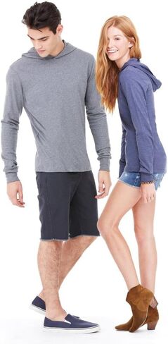 بيلا + كانفاس للجنسين هوديي بأكمام طويلة 2XL HEATHER TRUE ROY in Kuwait