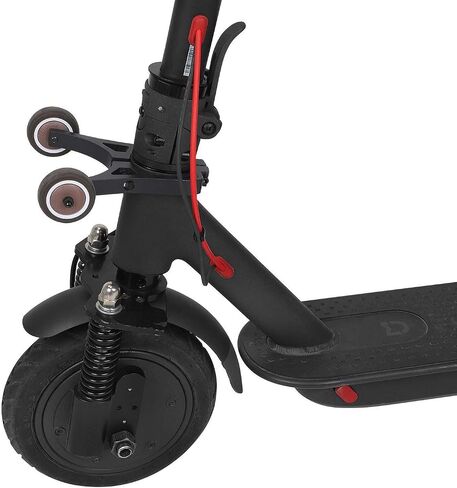 حامل عجلة مساعد قابل للطي متوافق مع سكوتر كهربائي Ninebot F20 F30 F40، أسود in Saudi Arabia