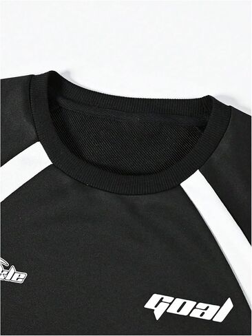 SHENHE Men's Crewneck Sweatshirt Vintage Graphic Raglan Sleeve Fall Top Pullover Sweatshirt in Saudi Arabia