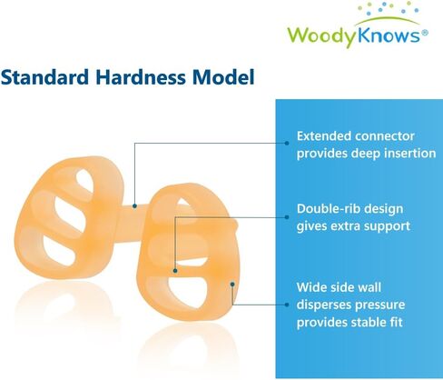 موسع الأنف فائق الدعم من WoodyKnows، نموذج ناعم ومرن، يحسن النوم وتدفق الهواء الرياضي، واحتقان الأنف والمساعدة في الشخير المرتبط بالأنف (تجربة XS/S/M/L) in Kuwait