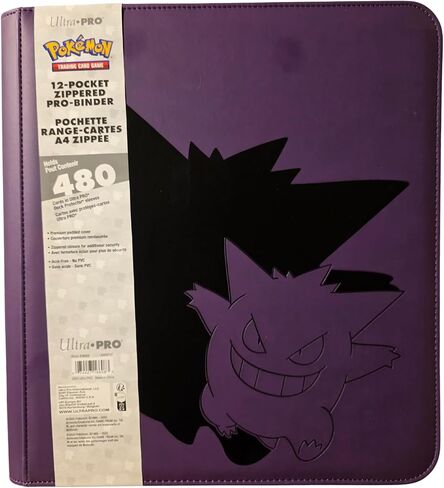 Ultra Pro Zippered PRO Binder 12-Pocket Pokemon Elite Series Gengar in Saudi Arabia