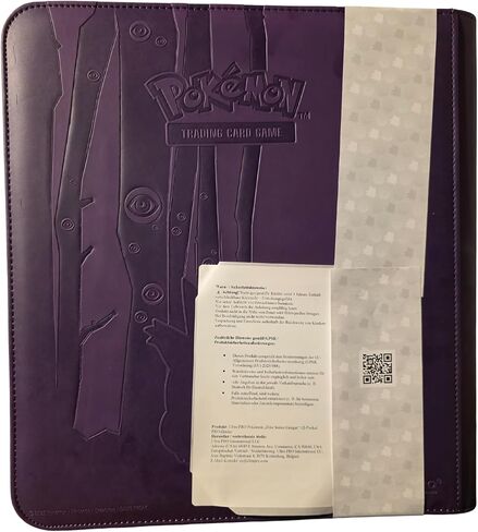 Ultra Pro Zippered PRO Binder 12-Pocket Pokemon Elite Series Gengar in Saudi Arabia