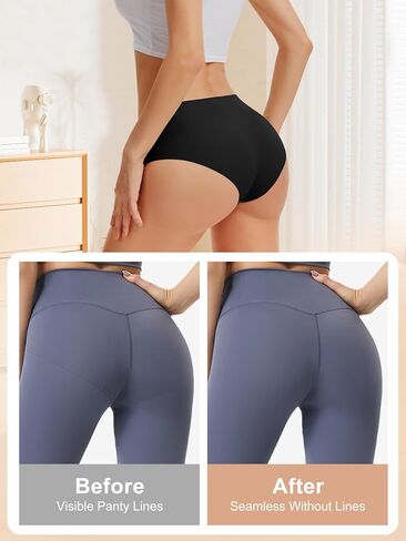 ملابس داخلية خافي عيوب أصابع الجمل من OVRUNS ملابس داخلية بدون خياطة من الجمل بدون ملابس داخلية مضادة لأصابع القدم ومضادة لأصابع القدم من 3 قطع in Kuwait