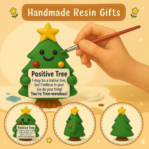 iStatue Positive Ghost Figurine – 4 Inch Resin Halloween Decoration for Indoor Use, Motivational Boo-Lieve in Yourself Message, Cute Spooky Fall Decor for Tiered Trays, Desks & Shelves (White Ghost) in Saudi Arabia